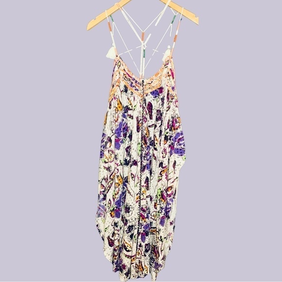 Free People Women's Boho Split Side Top Size XS - Picture 1 of 3